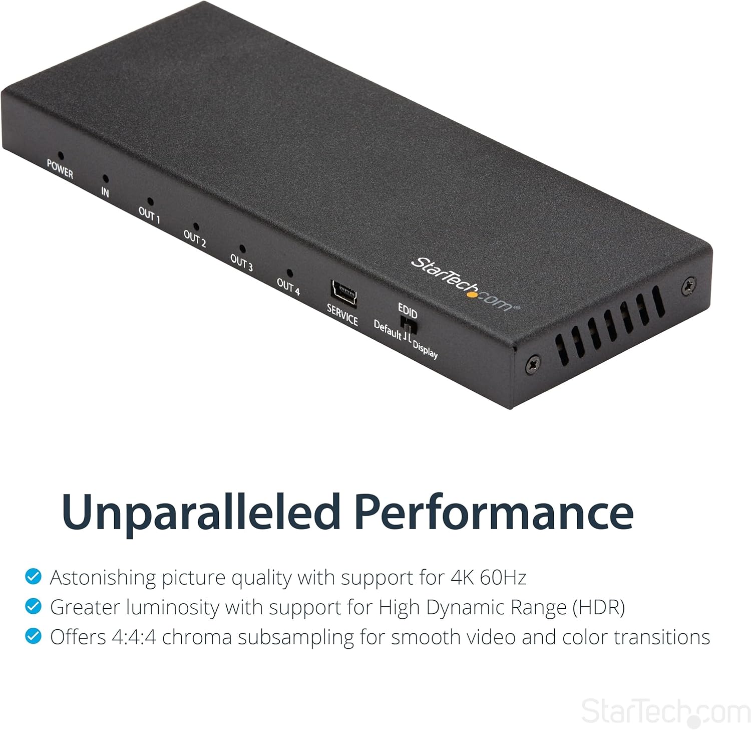 Thumbnail 4 de StarTech.com 4-Port HDMI Splitter for Ultra HD 4K 60Hz with 7.1 audio