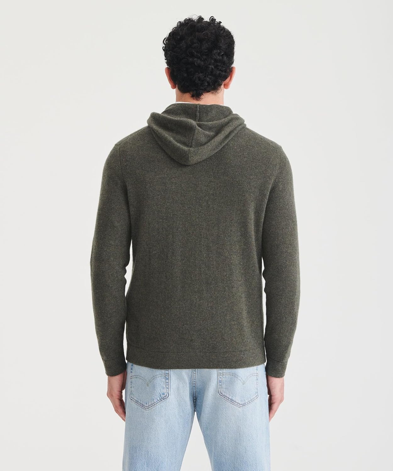 Thumbnail 3 de NAADAM The off-Duty Cashmere Hoodie Pullover Sweater Uomo in 100% cashmere