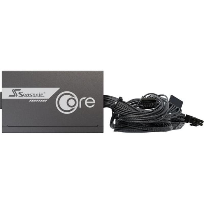 Detalle de Seasonic CORE BC-650 650W: fuente fiable para gaming y creatividad
