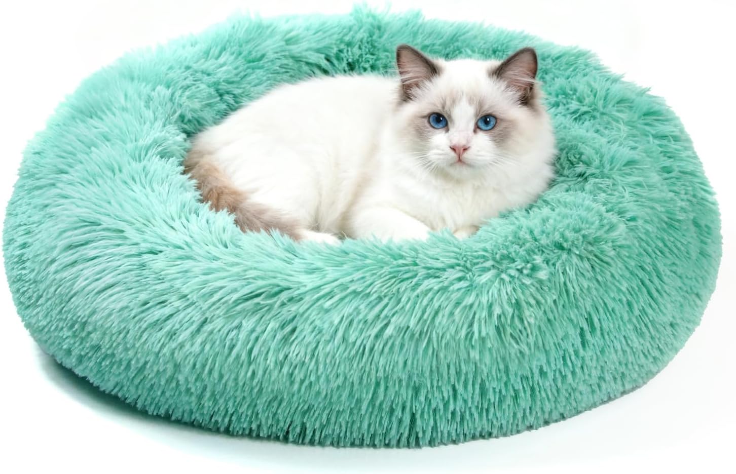 Detalle de DONWEI Donut Bed 50x50cm calming dog bed