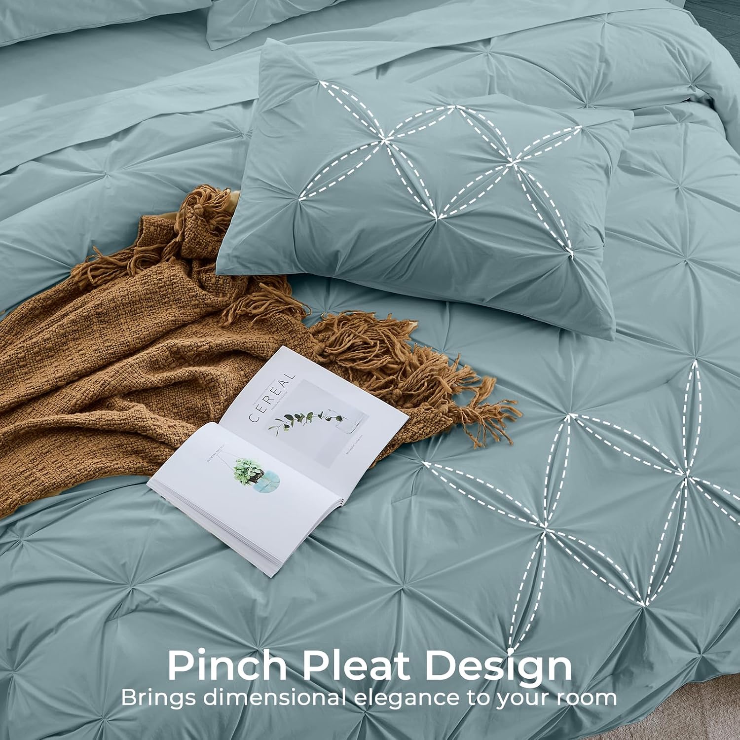 Thumbnail 3 de Sasttie Queen Comforter Set 88 x 88