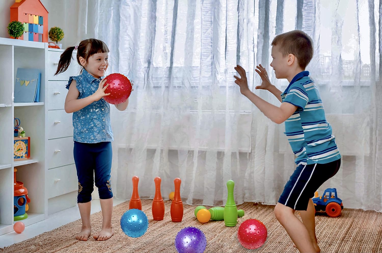Thumbnail 6 de Bedwina Knobby Balls 7 Inch Sensory Balls