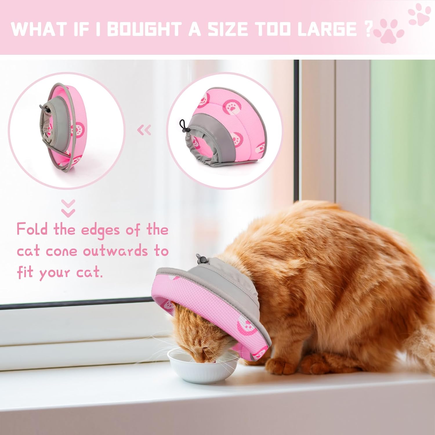 Detalle 2 de Soft cat recovery collar