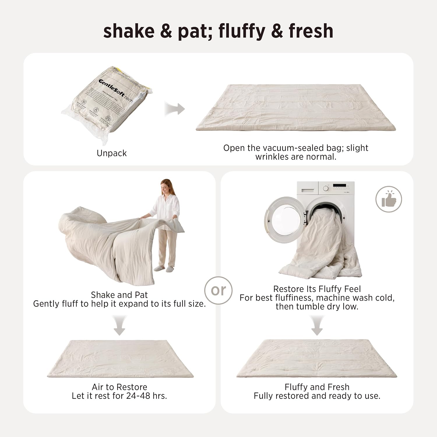 Detalle 2 de Bedsure California King Comforter Set
