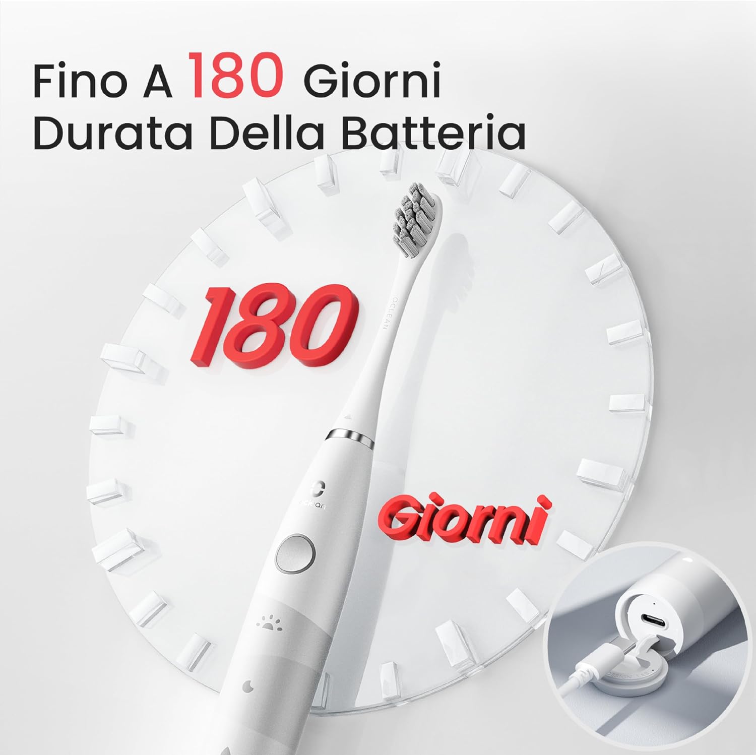 Detalle 2 de Oclean Flow Gift Set spazzolino sonico 2500 mAh