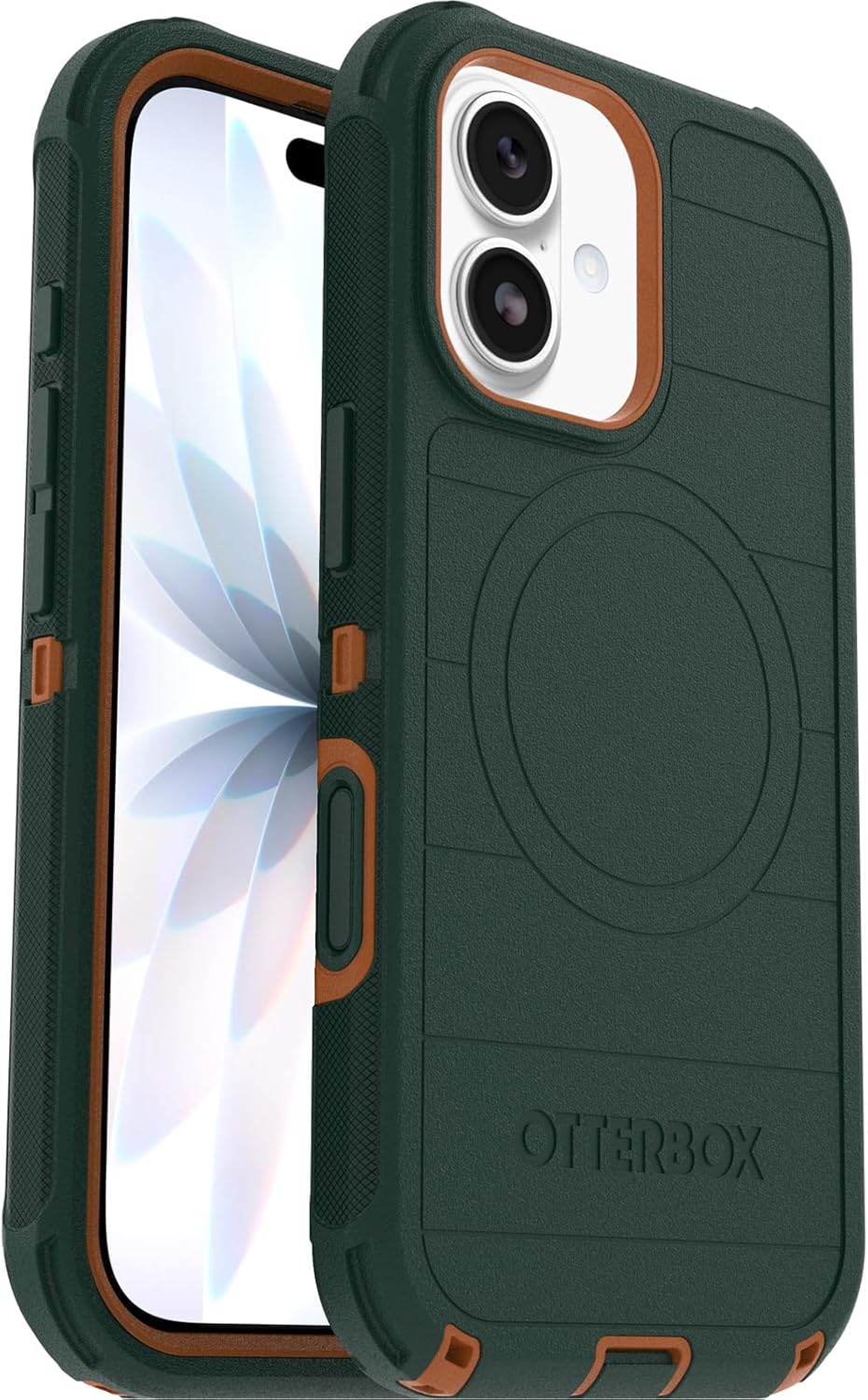 Detalle de OtterBox Defender Series Pro MagSafe Case for iPhone 17 Pro – Ultra-Rugged, 7x Military Drop Tested