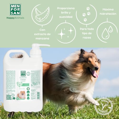 Detalle de MENFORSAN Champú perros hidratante 5 L