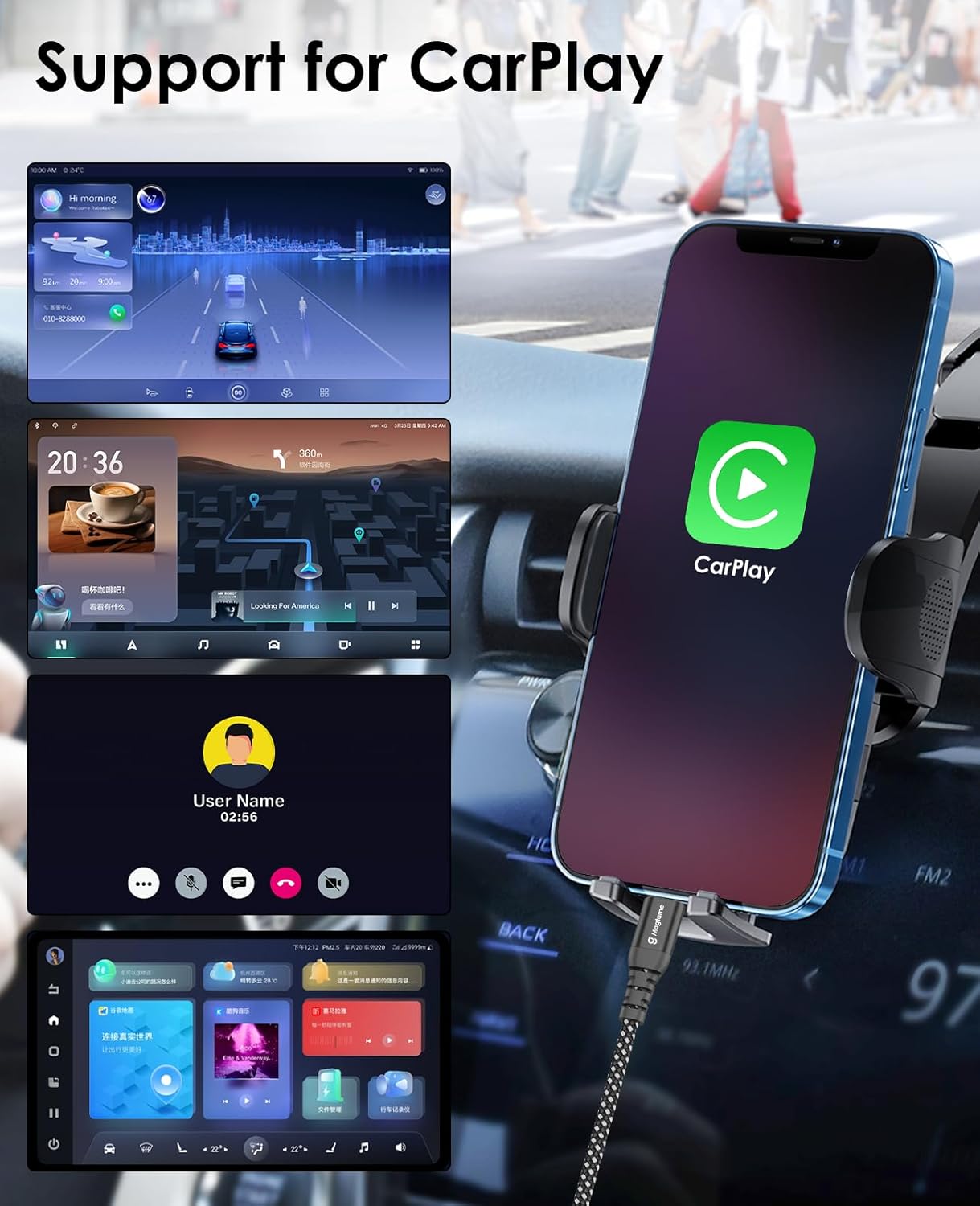 Thumbnail 5 de Magtame magnetisches USB C Kabel 60W