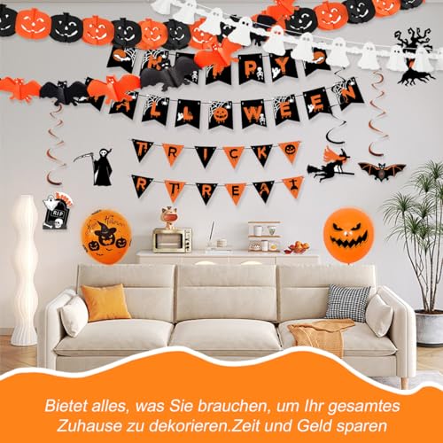 Thumbnail 6 de AMLOOPH Halloween-Deko-Set aus recycelbarem Papier