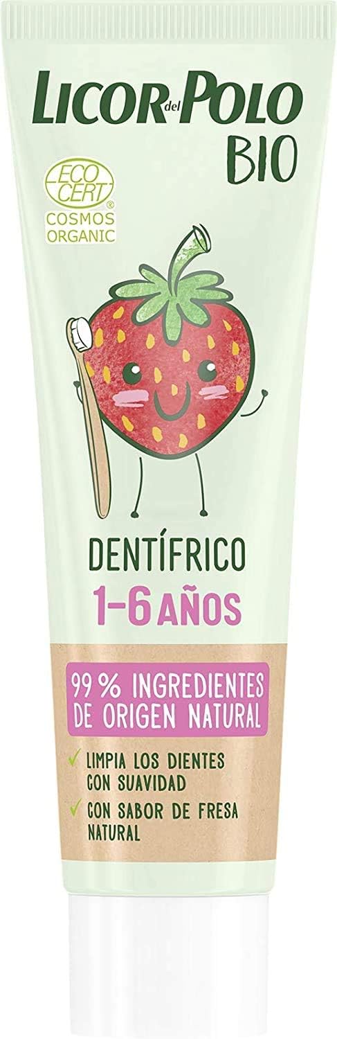Thumbnail 2 de Licor del Polo Bio Junior Dentífrico Fresa 50 g 🍓