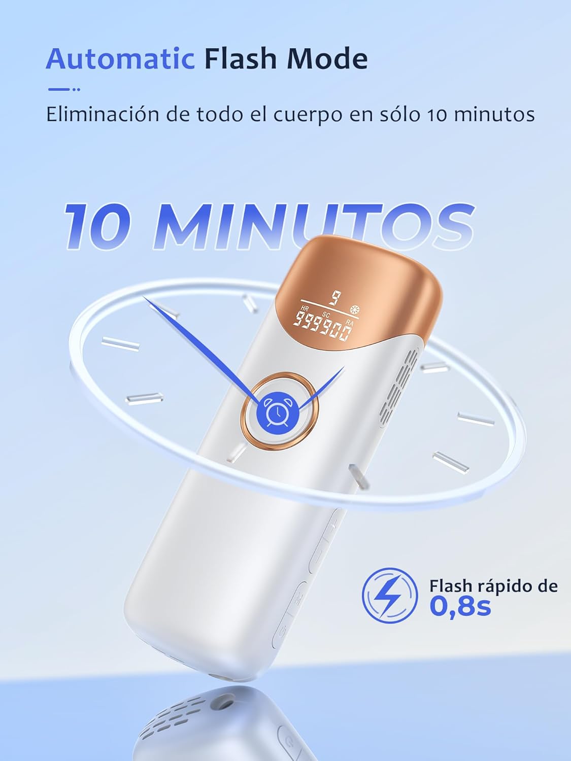 Thumbnail 3 de Depiladora Laser Mujer IPL 9 niveles 19,8 J