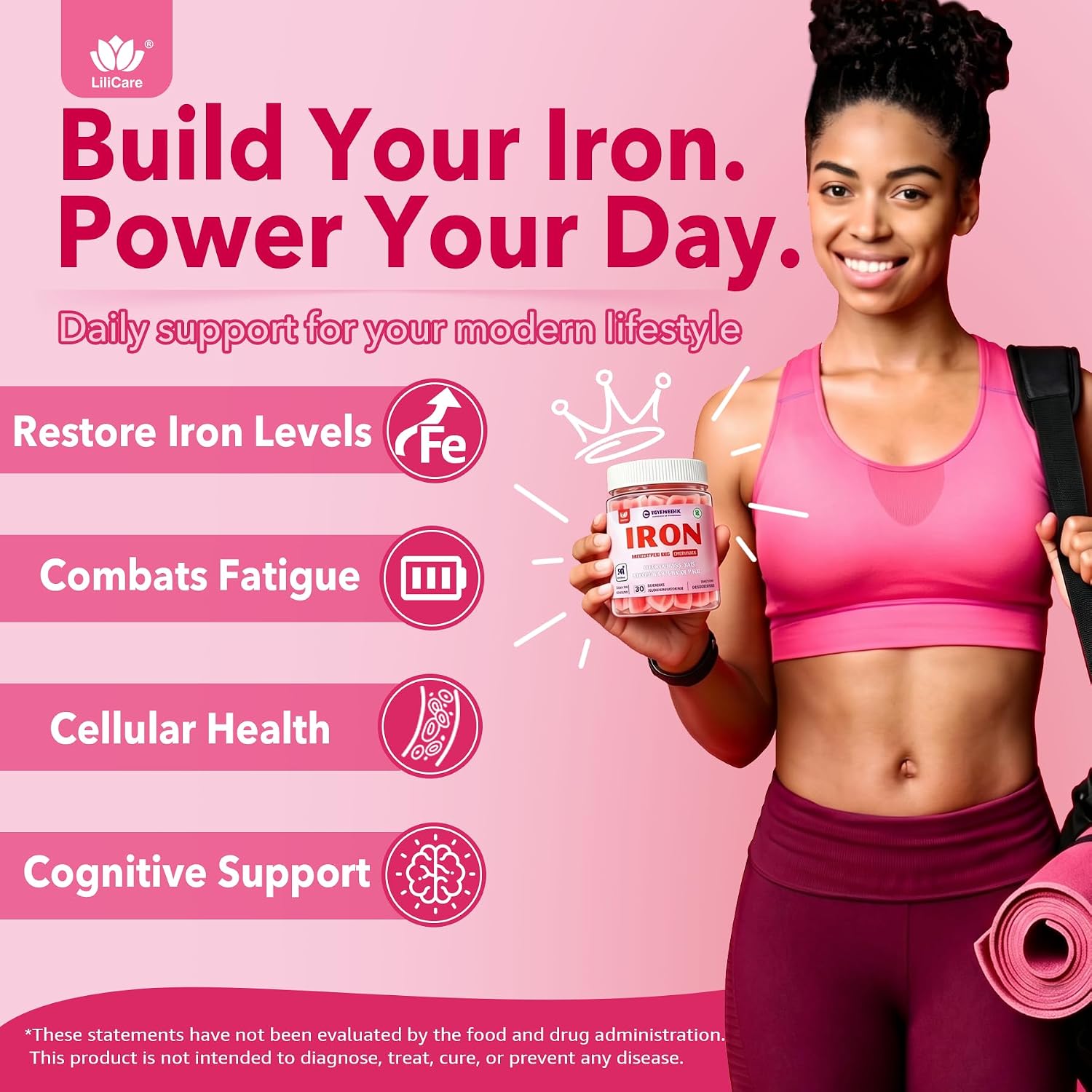 Detalle de Iron Gummies 25 mg