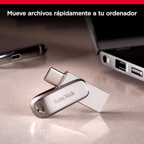 Thumbnail 3 de SanDisk Ultra Dual Drive Luxe 256 GB 🌟 USB Metálico Rápido