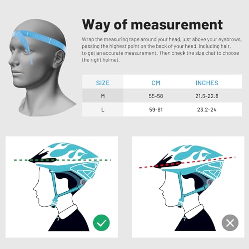 Thumbnail 5 de Favoto Bike Helmet adjustable adult cycling helmet