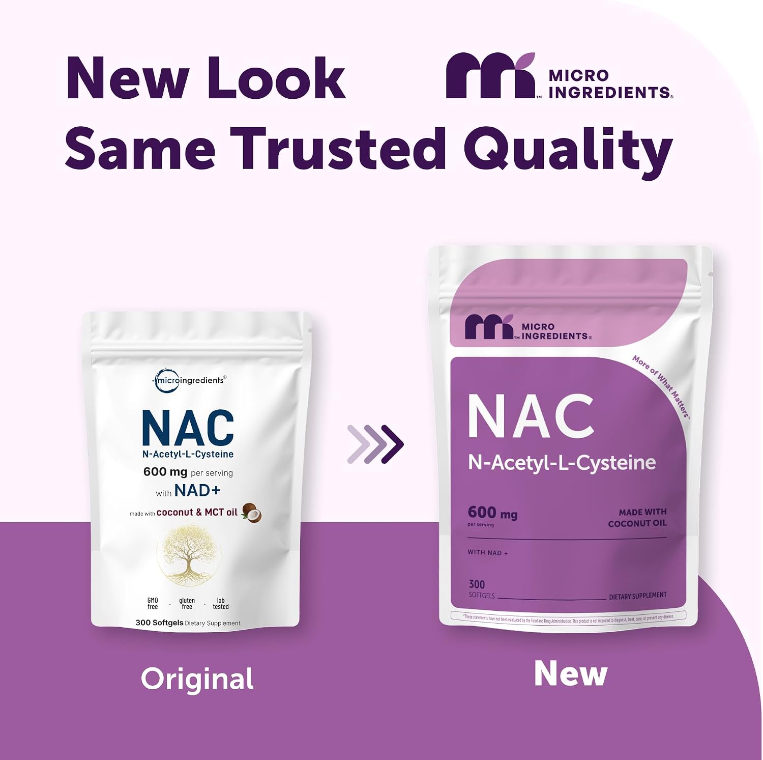 Thumbnail 1 de Micro Ingredients NAC Supplement 600 mg