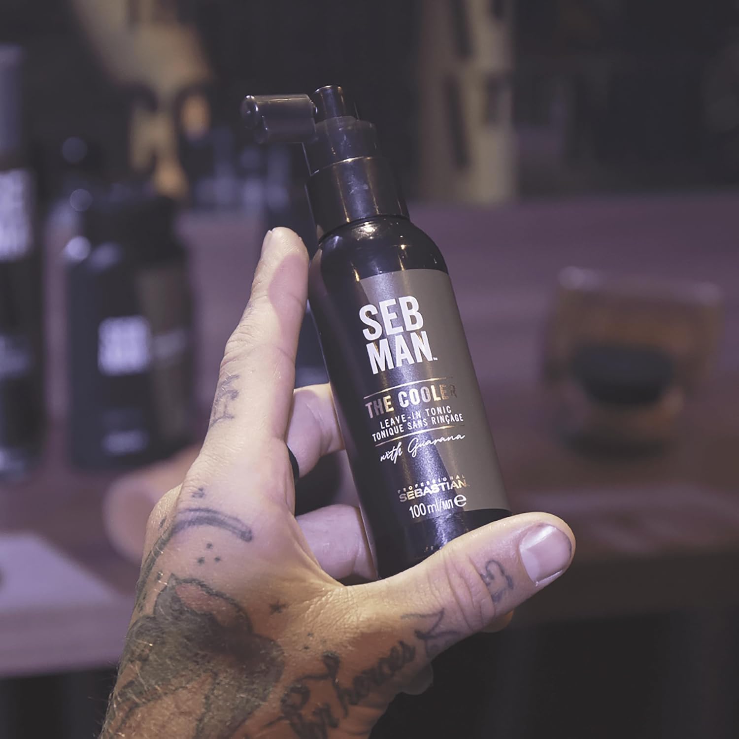 Detalle de Wella SEBMAN THE COOLER Tonique sans rinçage 100 ml