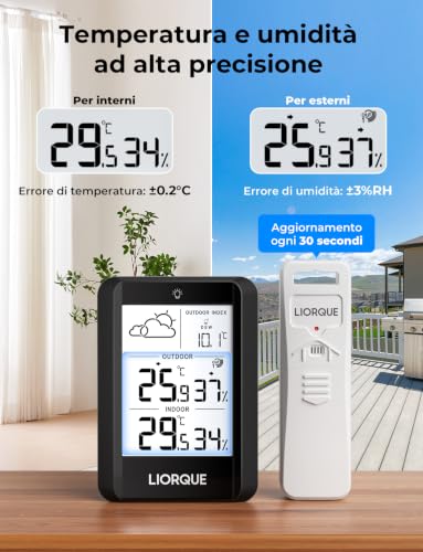 Thumbnail 1 de LIORQUE stazione meteo con sensore esterno