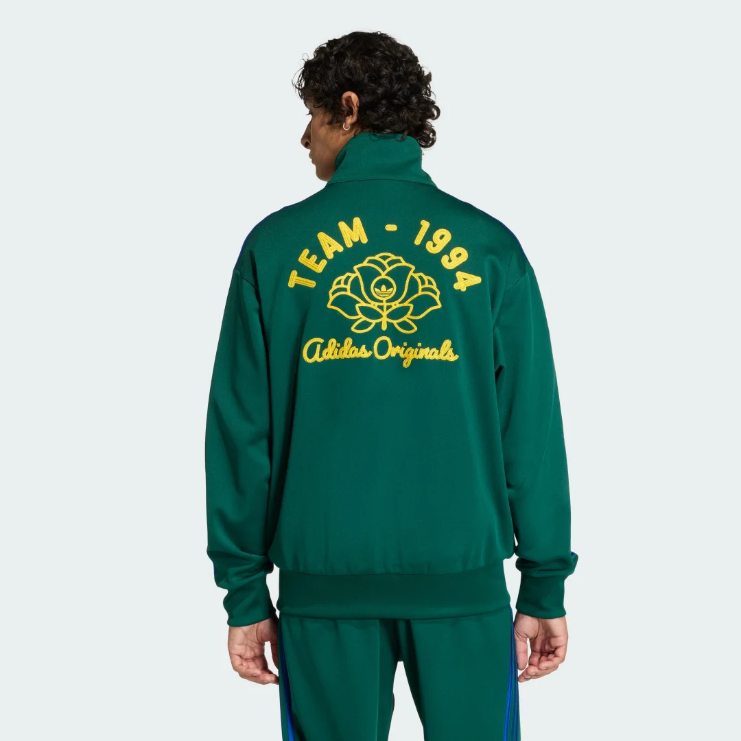 Thumbnail 1 de Chaqueta deportiva Firebird Roses de Adidas — color Verde