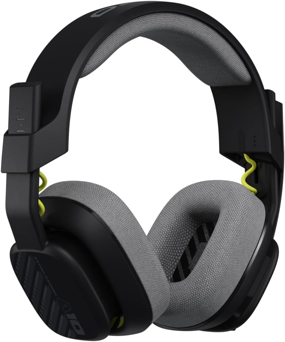Detalle de ASTRO Gaming A10 Gen 2 Wired Gaming Headset, Black/PS Edition, Flip-to-Mute Mic