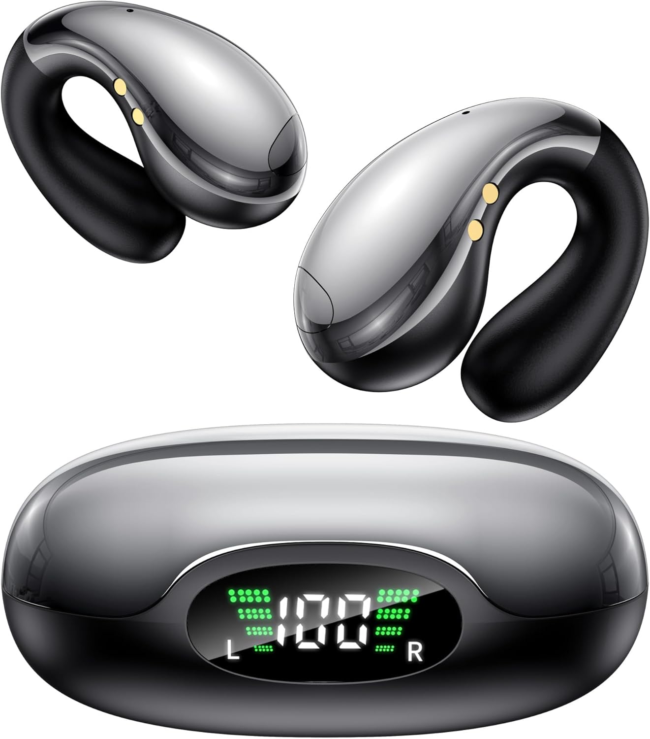 Detalle de Boytond Traduttore Vocale Istantaneo Multilingue – Auricolari per Traduzione Simultanea in Tempo Reale, Bluetooth 5.4, 50h