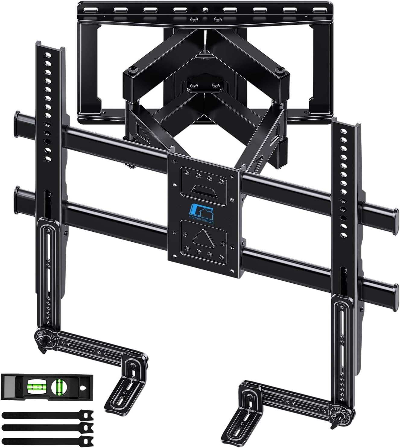 Detalle de HOME VISION Full Motion TV Wall Mount with Soundbar Bracket for 32-85 inch TVs