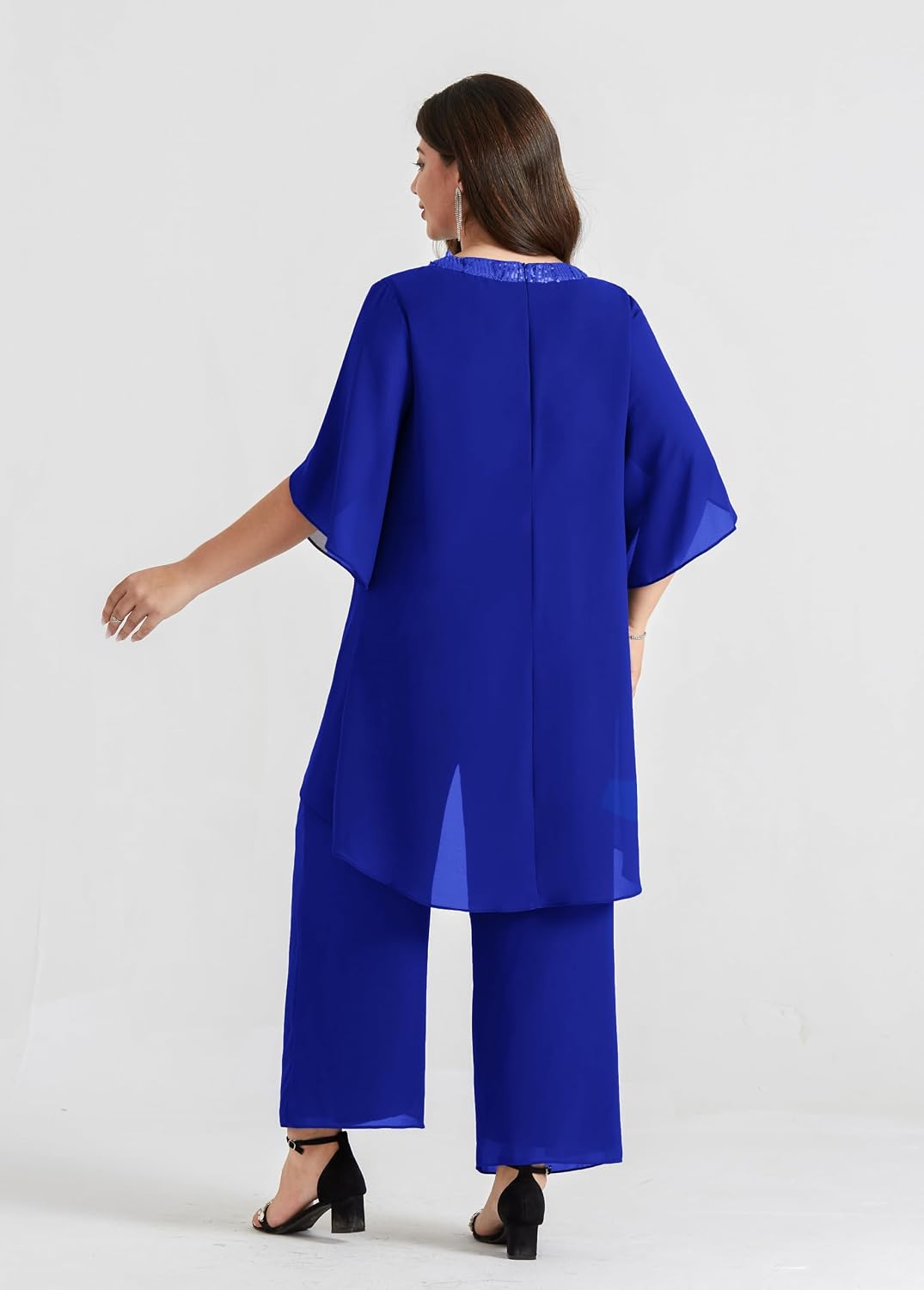 Detalle de Hanna Nikole Chiffon Abendanzug für Damen