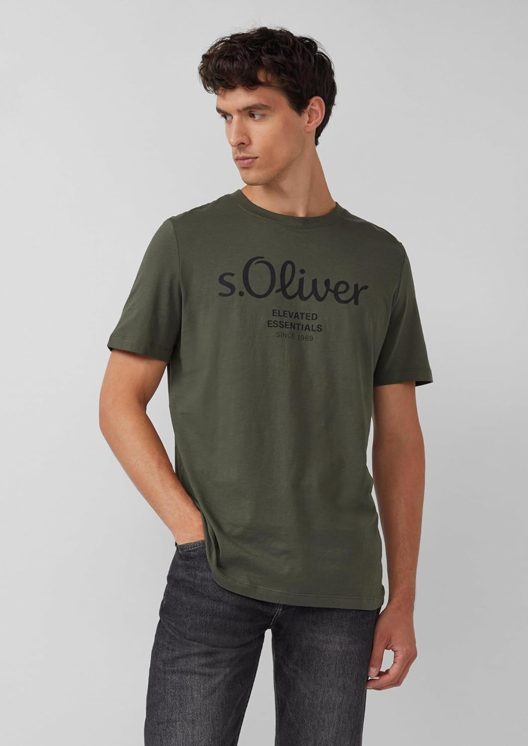 Thumbnail 2 de s.Oliver T-Shirt aus Baumwolle mit Label-Print – Regular Fit, Front-Print