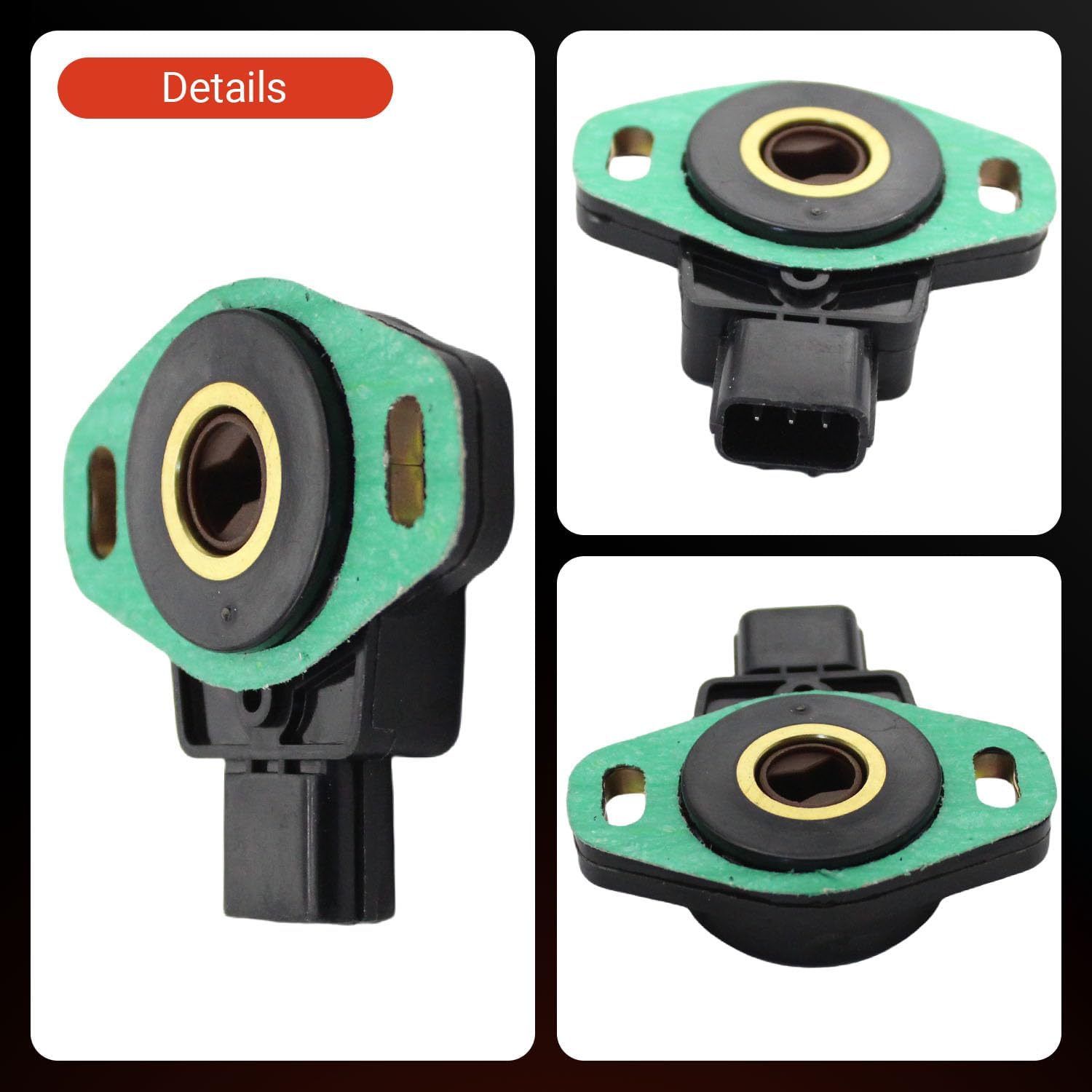 Detalle 2 de Powkos Throttle Position Sensor 16402REJW01