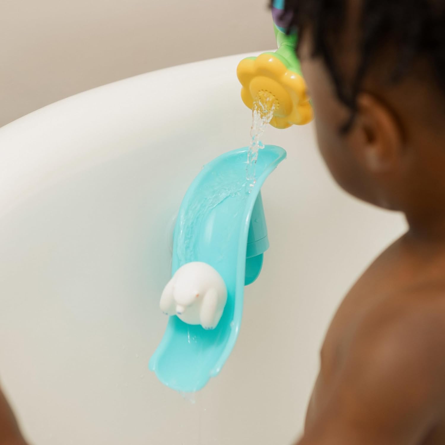 Thumbnail 4 de Nuby Splash ‘N Slide – Jouet de Bain Pingouin pour Bébé, Toboggan et Amis Arctiques à Gicler (18 Mois et +)