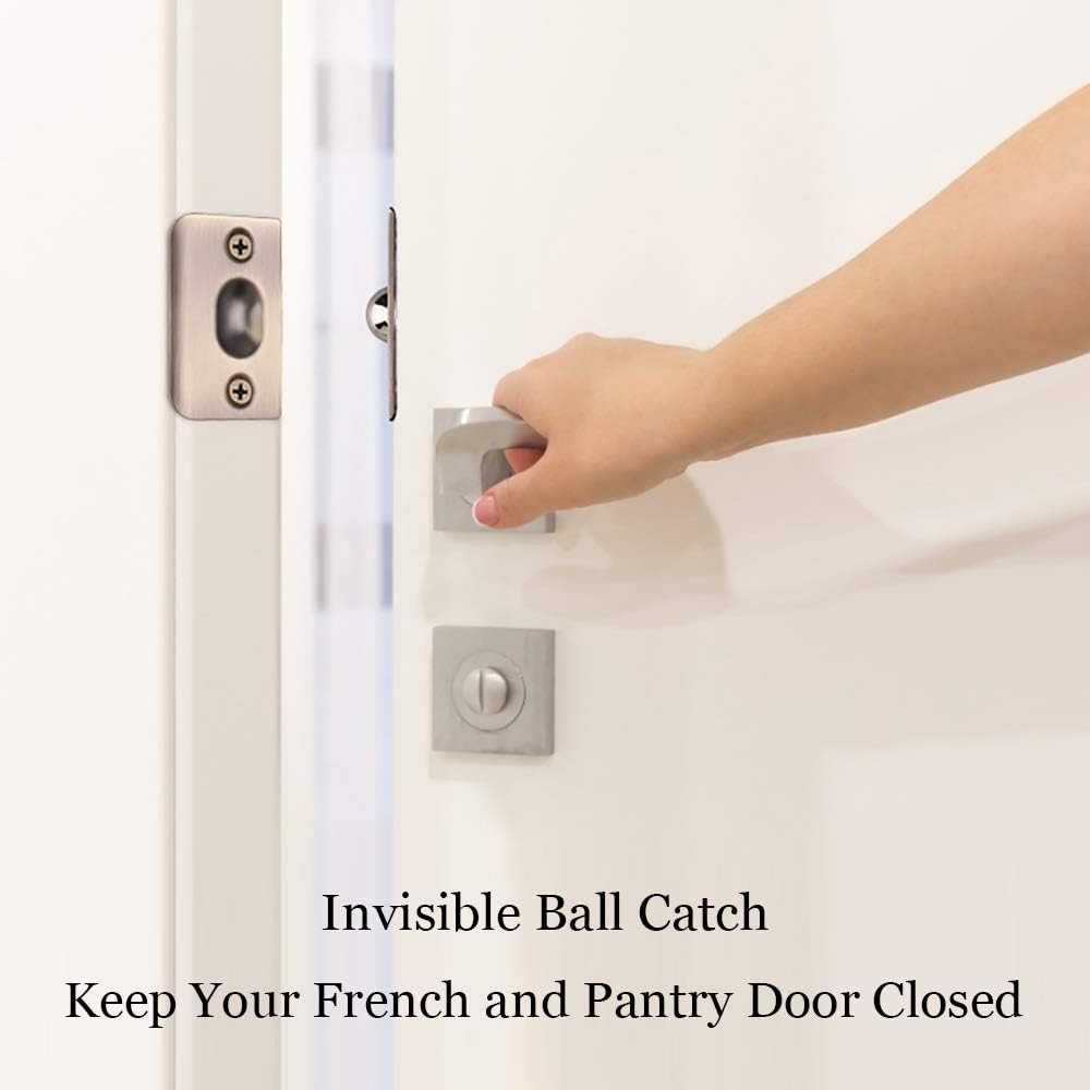 Thumbnail 6 de Jiayi Ball Door Catches for Internal Doors (2 Pack) – Roller Ball Catches with Adjustable Tension