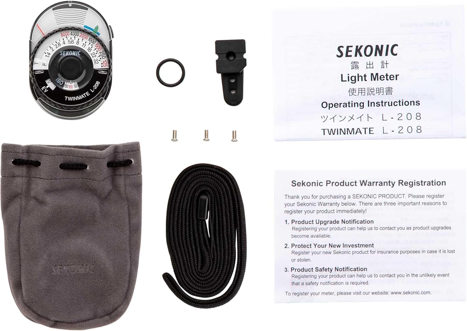 Thumbnail 2 de Sekonic L-208 Twinmate : l’essentiel pour mesurer la lumière en photo