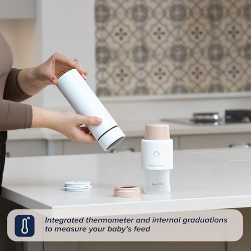 Detalle 2 de Nuby RapidCool Portable Baby Bottle Maker with Digital Lid and Powder Dispenser