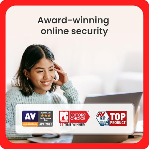 Detalle de McAfee Total Protection 2026 Antivirus Software for 5 Devices | Auto-Renewals