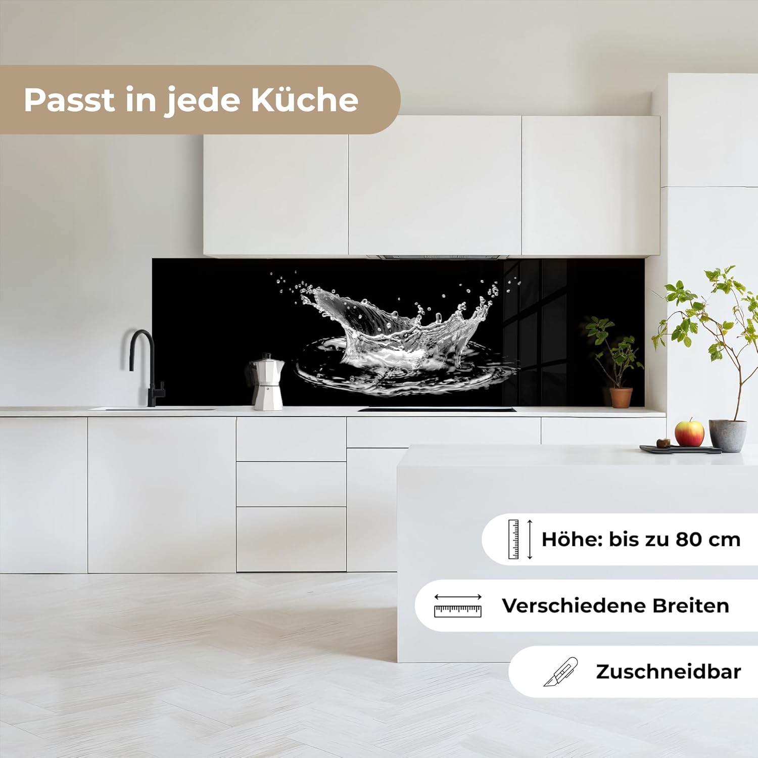 Thumbnail 3 de KitchenYeah Küchenrückwand 60x200 cm – selbstklebend, wasserabweisend und hitzebeständig
