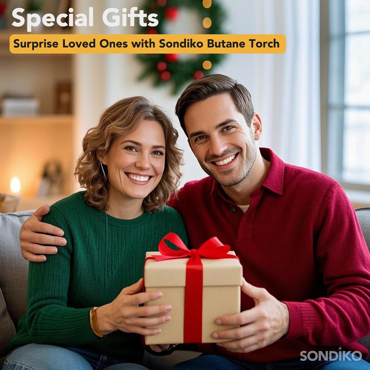 Thumbnail 6 de Sondiko S907 kitchen blow torch with fuel gauge