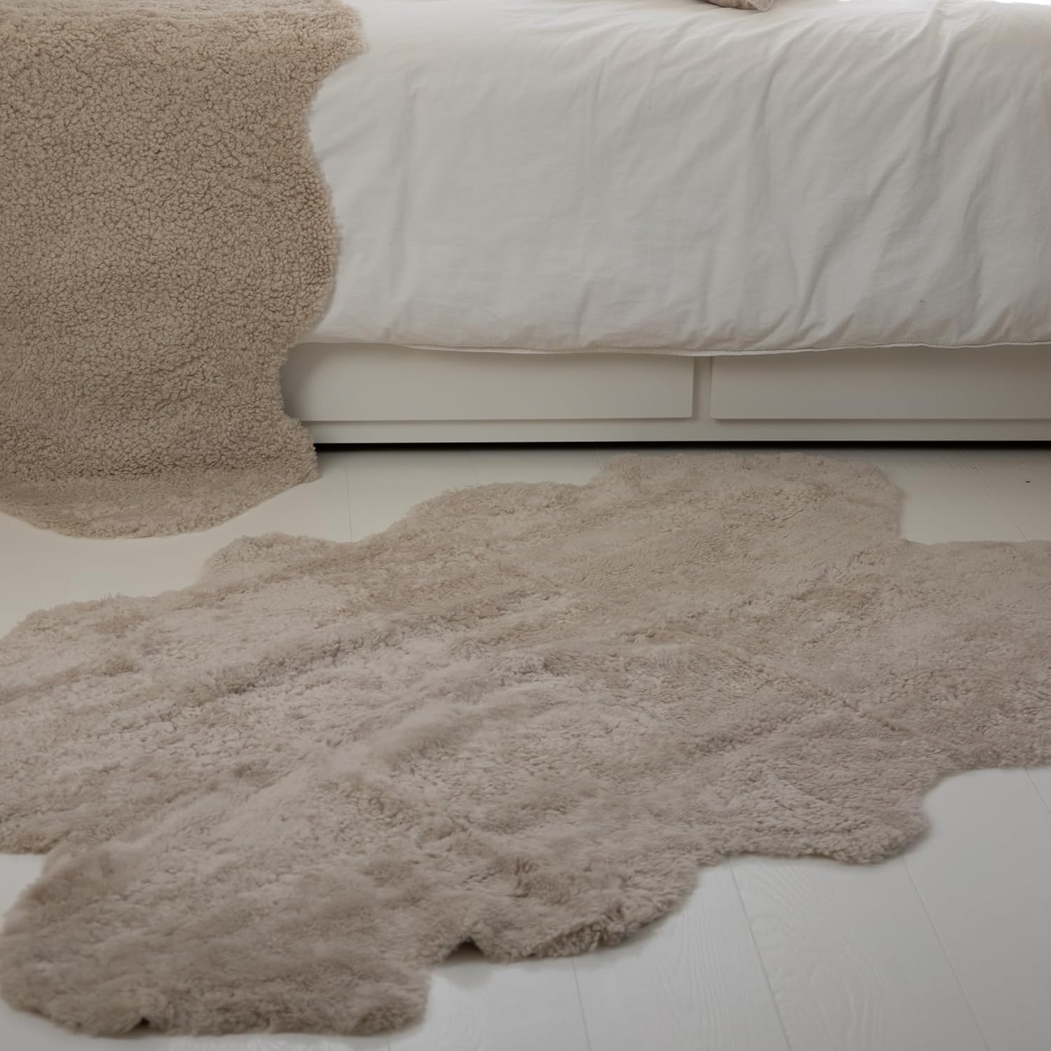 Thumbnail 3 de Nordic Sheep Tapis Peau de Mouton 170x110 cm