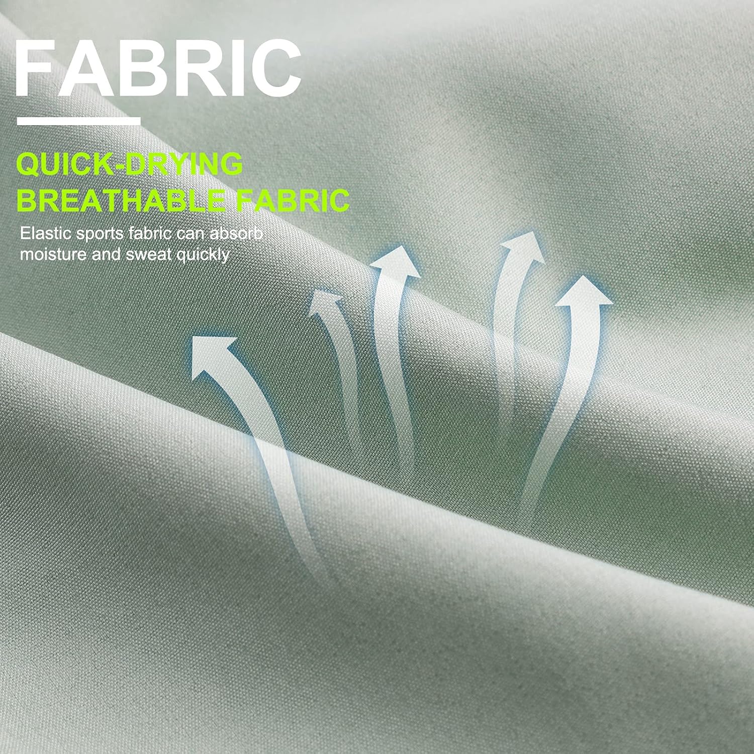 Detalle de Suwangi Uomo pantaloncini da running 2 in 1 con asciugatura rapida e tasca interna con zip