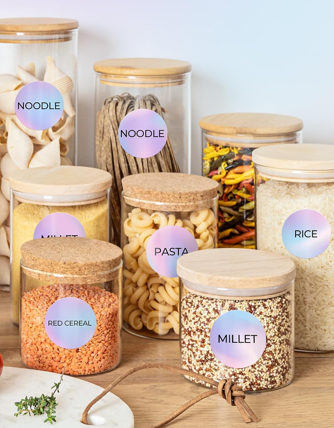 Thumbnail 6 de MUNBYN 50x50mm Gradient Round Thermal Labels 750 📦