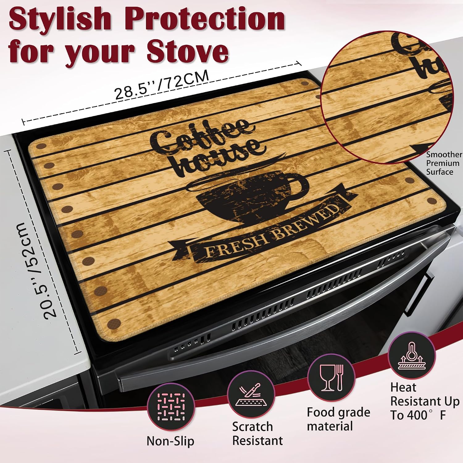 Detalle 2 de Stove Top Cover, 28 x 20 in