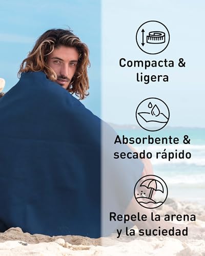 Detalle 2 de Fit-Flip Microfibre towel compact 80×160 cm 🏖