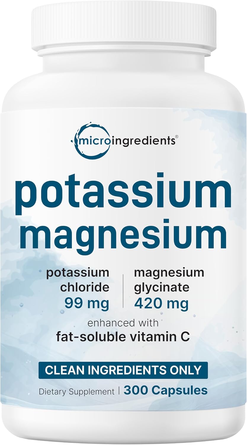 Detalle de Potassium Supplement, 300 Capsules