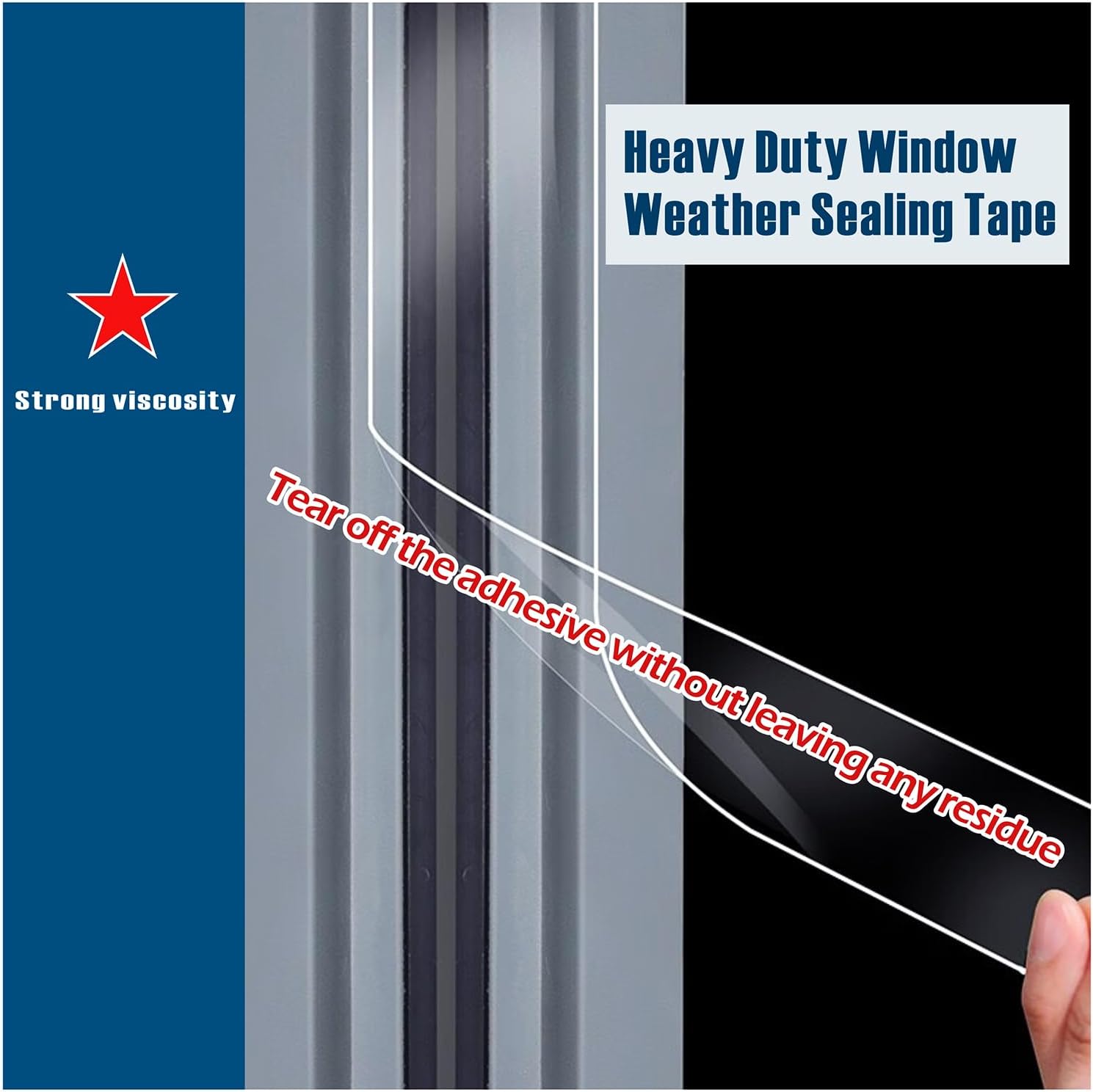 Detalle de Weather sealing tape, 3-inch