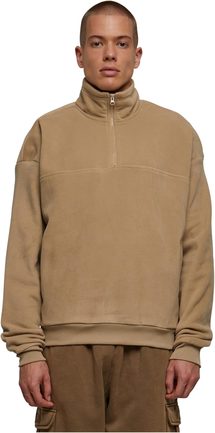 Detalle de Urban Classics Basic Polar Fleece Troyer