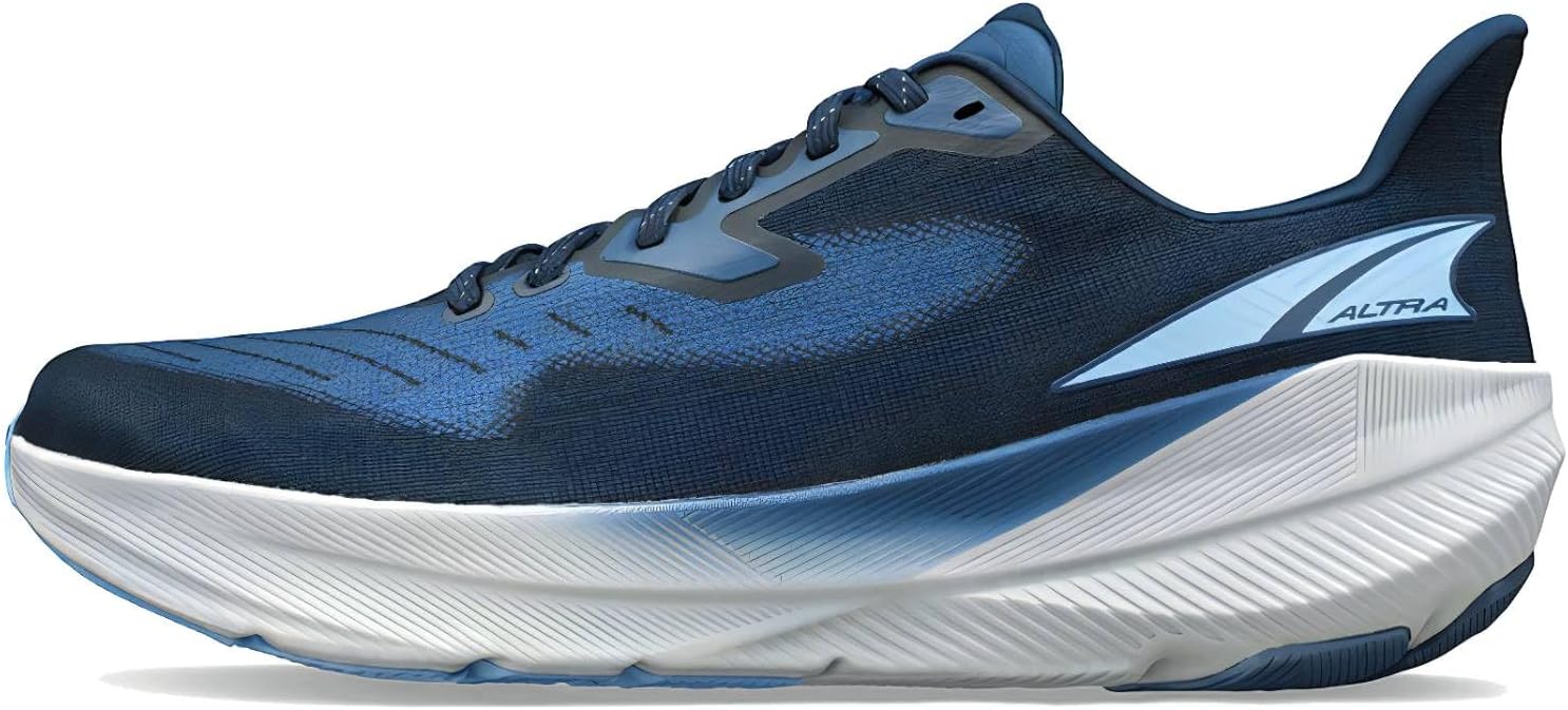 Detalle de ALTRA Experience Flow : chaussures de running pour hommes à laçage traditionnel et doublure respirante