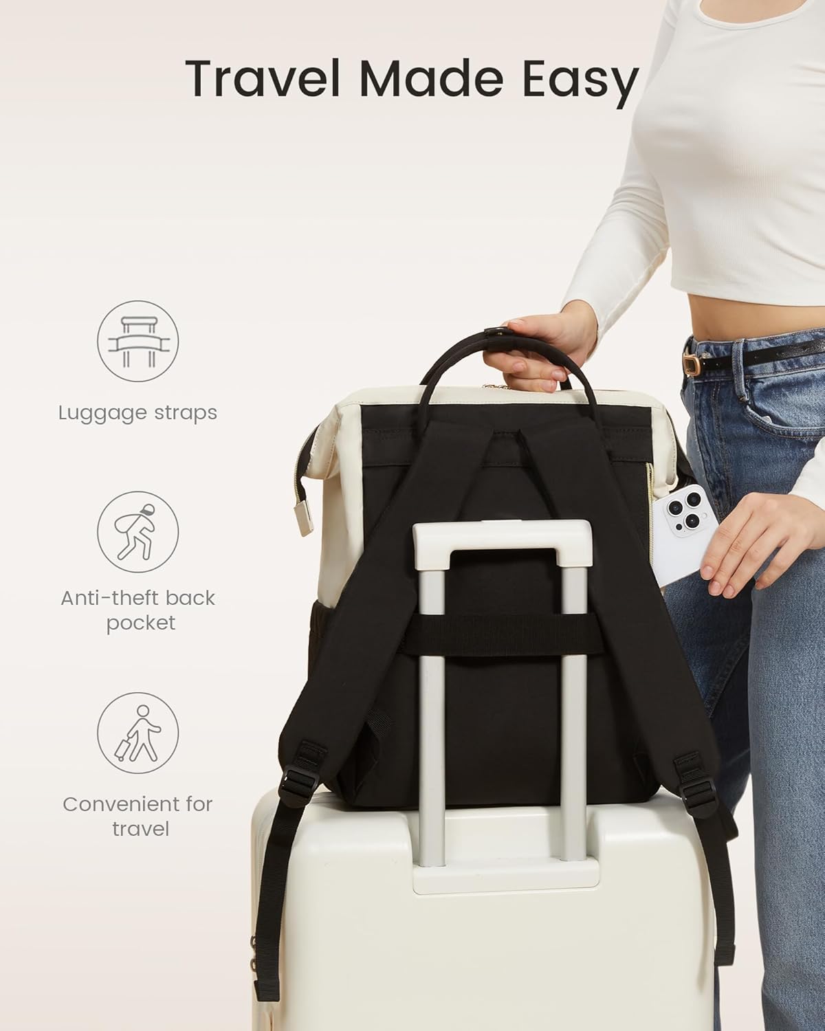 Thumbnail 6 de LOVEVOOK Laptop Backpack 17-inch large capacity