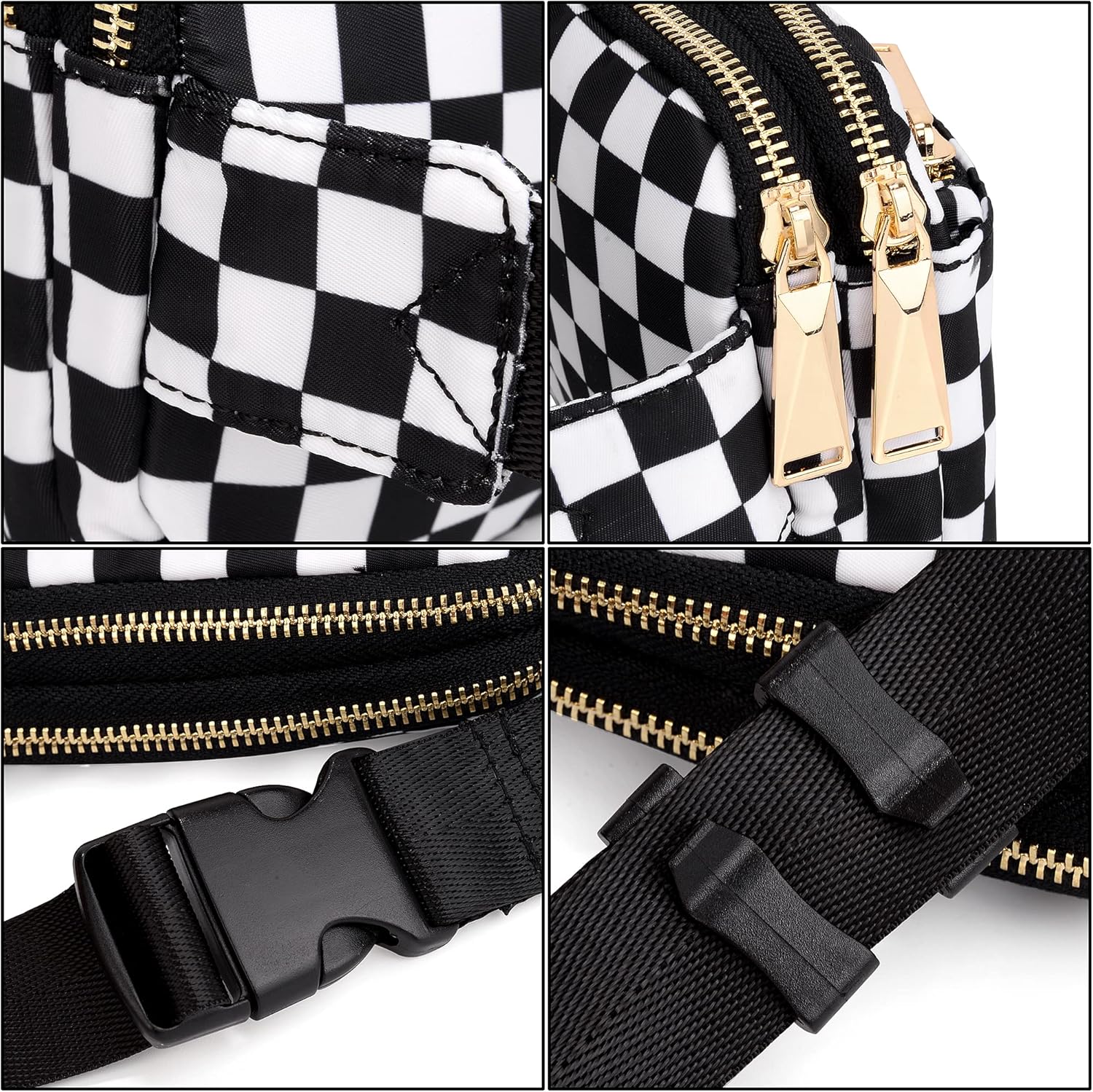 Thumbnail 3 de UTO Damen Geldbörse/Brieftasche aus PU-Leder mit Reißverschluss, Multifunktion (Zip) – als Clutch für Handy nutzbar