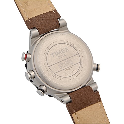 Detalle de Timex Intelligent Quartz Tide-Temp-Compass T2N721: Reloj de 45 mm para hombre