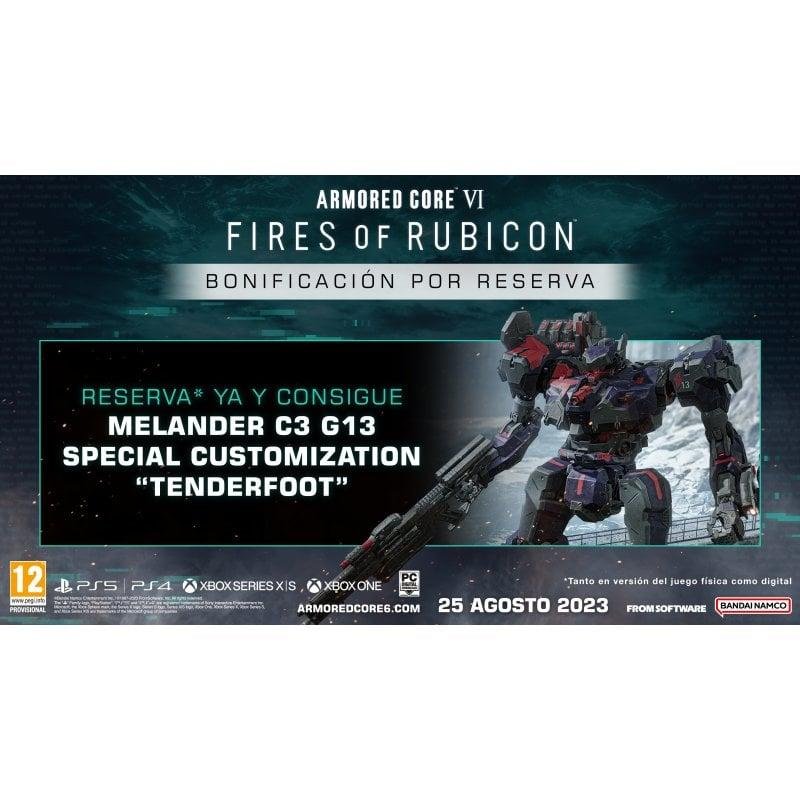 Detalle 2 de Armored Core VI: Fires of Rubicon Launch Edition para PS4 — guía de compra y uso