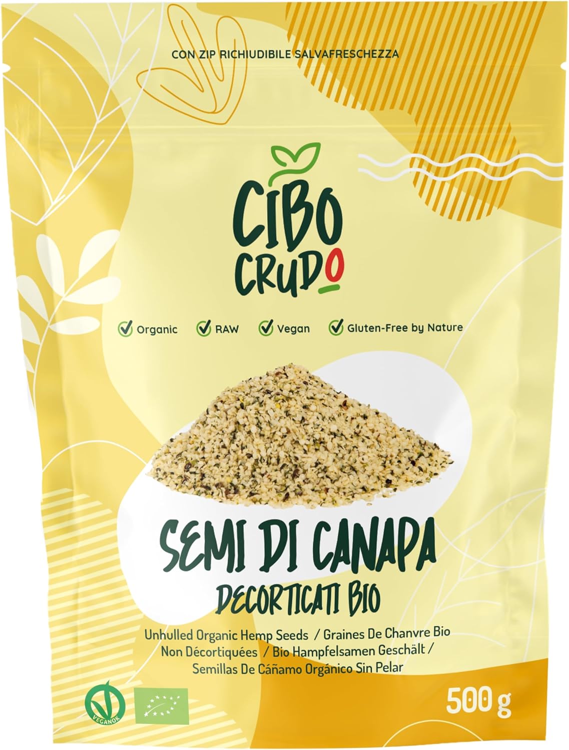 Thumbnail 6 de Semi di Zucca Biologici non tostati e non salati da 500 g