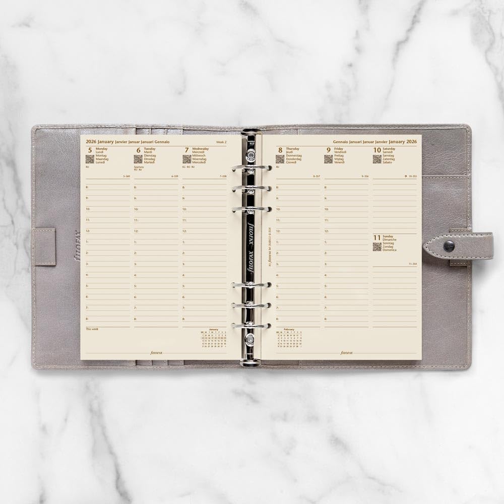 Detalle 1 de Filofax Calendar Diary Refill A5